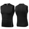 Men Compression Sport Skinny Vest Tight Tank Base Layer Sleeveless T