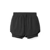 New Men's Sports Shorts 2 In 1 Running Shorts Men's Double Layer