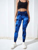 Tie Dye Yoga Pants Sport Leggings Women Seamless High Waist Push Up