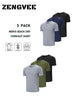 Mens Running Shirts, Workout Tops Men Sport Fitness Shirts Gym Tops